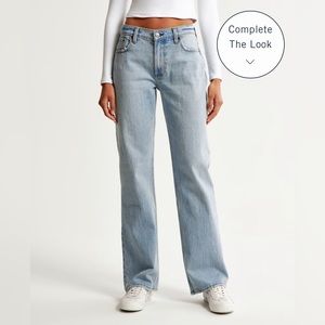 ABERCROMBIE THE 90S BAGGY LOW RISE REG.